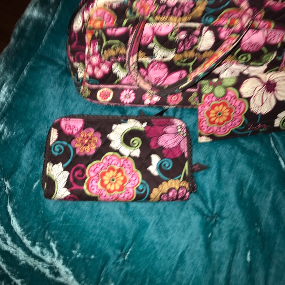 Vera Bradley Purse, wallet & checkbook (3 pieces) - Picture 1 of 2